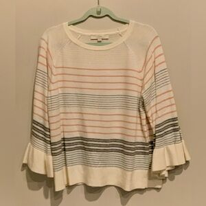 Flair sleeve sweater